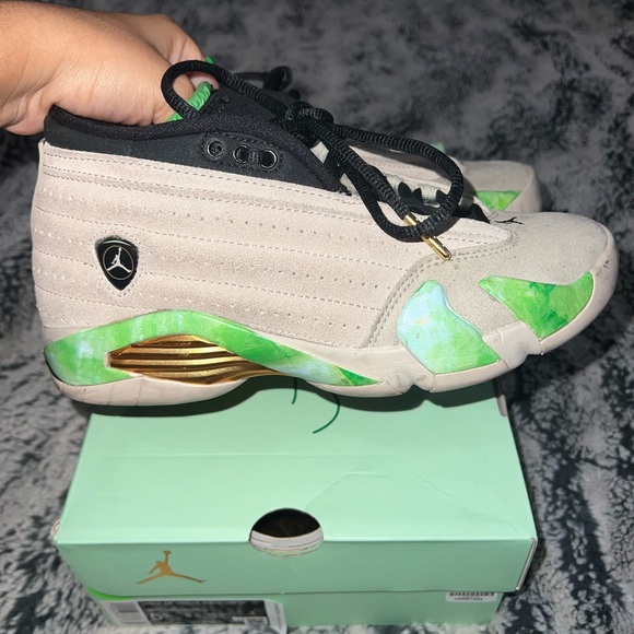 Aleali May X Women’s Air Jordan 14 Retro Low SP “ Fortune” - Picture 1 of 11
